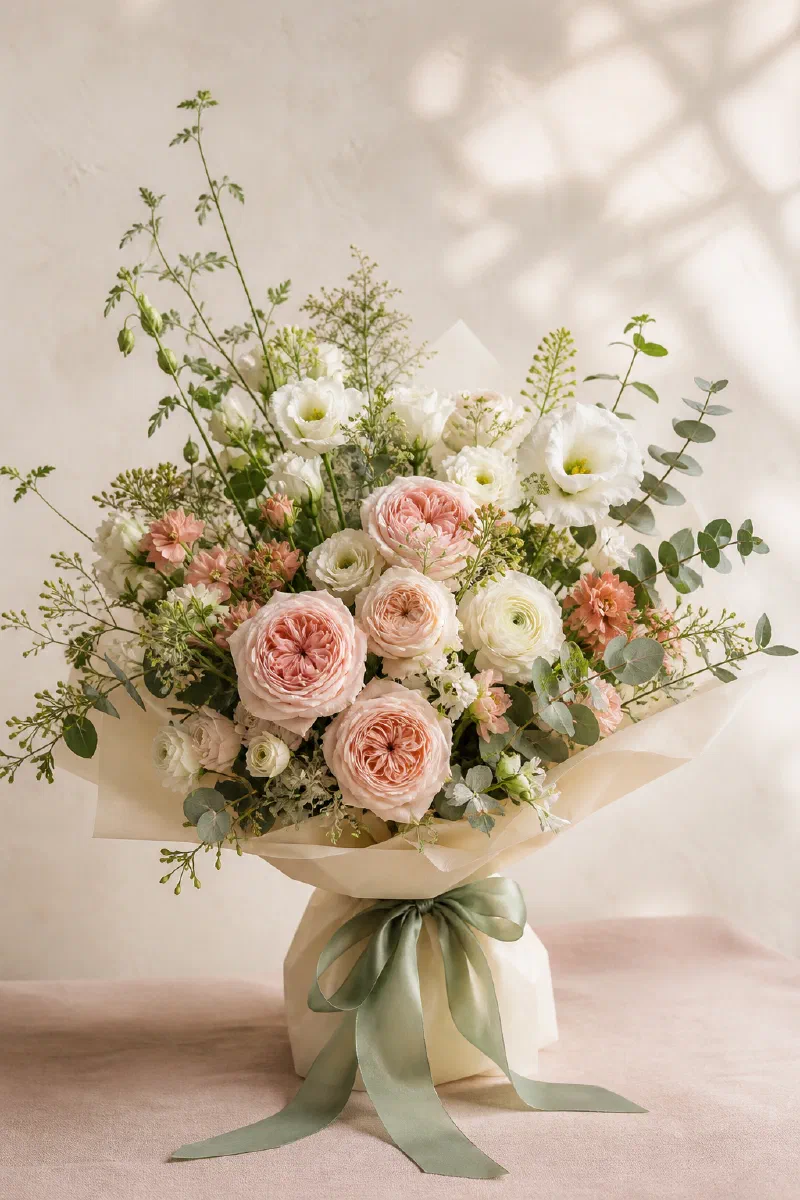 Buket bunga pastel Amarin Florist